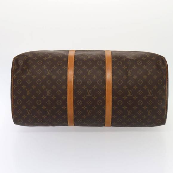 LOUIS VUITTON Monogram Keepall 60 Boston Bag M41422 LV Auth 83061 - Picture 5 of 16